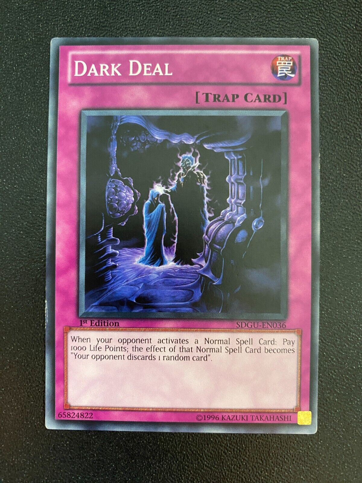 Yugioh Dark Deal SDGU-EN036 Common 1st Edition MP/LP