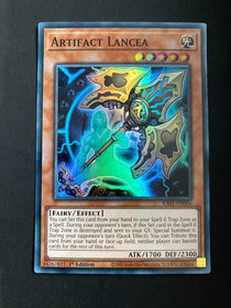 Yugioh Artifact Lancea RA01-EN006 Super Rare 1st Edition NM