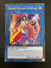 Yugioh Shiranui Skillsaga Supremacy SAST-EN054 Ultra Rare 1st Edition NM/MINT