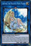Yugioh Artemis, the Magistus Moon Maiden BLCR-EN095 Secret Rare 1st Ed VLP/NM