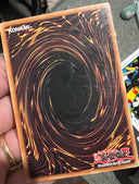 Yugioh Elemental HERO Aqua Neos POTD-EN031 Ultimate Ra Gold Stamp NA HP (CREASE)