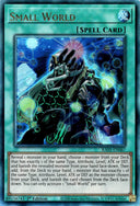 Yugioh Small World RA01-EN067 Ultimate Rare 1st Edition NM