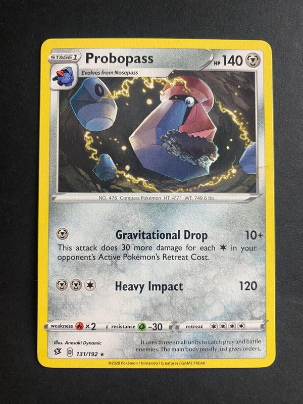 Pokemon Probopass 131/192 Rebel Clash Rare Non Holo NM