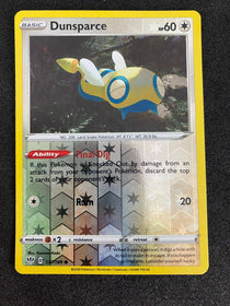 Pokemon Dunsparce 137/189 Darkness Ablaze Reverse Holo NM-MINT