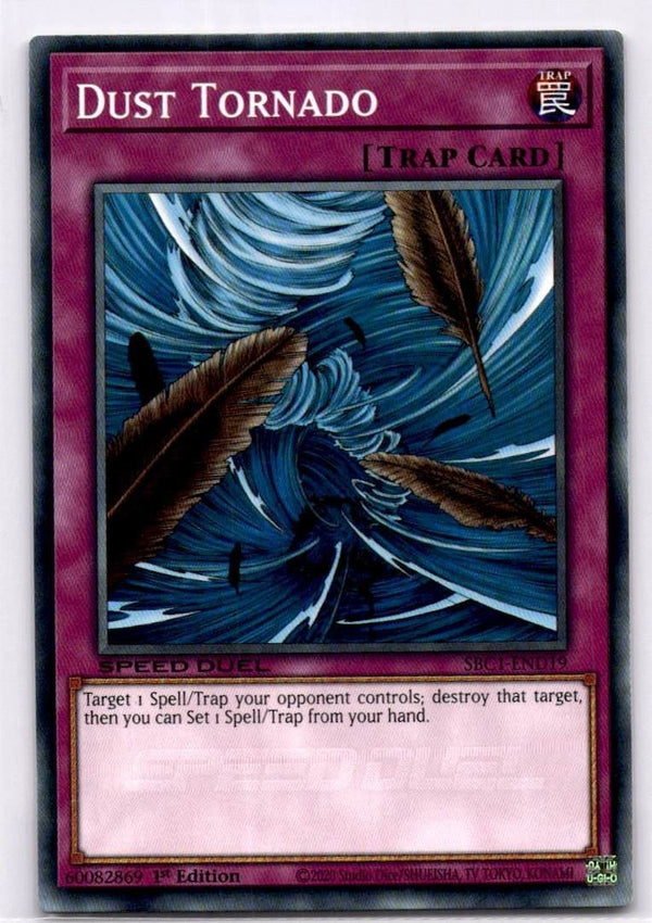 Yugioh Dust Tornado SBC1-END19 Common 1st Edition NM