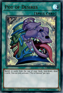 Yugioh Pot of Desires CT14-EN004 Ultra Rare Limited Edition NM