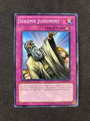 Yugioh Solemn Judgment SDLS-EN038 Common 1st Edition MP - Scratches/Indent