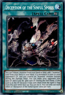 Yugioh Deception of the Sinful Spoils ROTA-EN055 Secret Rare 1st Edition NM