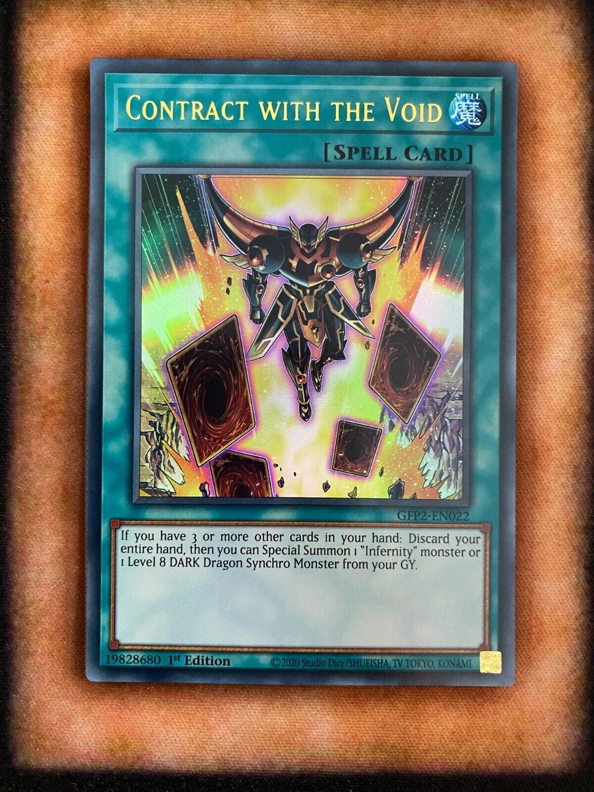 Yugioh Contract with the Void GFP2-EN022 Ultra Rare 1st Edition NM/MINT