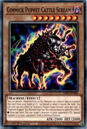 Yugioh Gimmick Puppet Cattle Scream INFO-EN009 Common 1st Edition NM