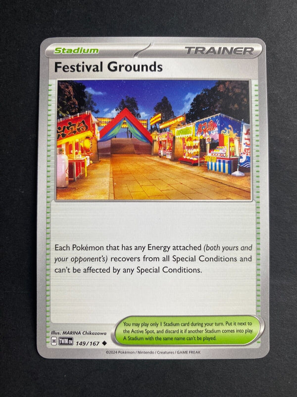 Pokemon Festival Grounds 149/167 Twilight Masquerade Non Holo NM
