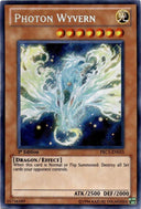 Yugioh Photon Wyvern PRC1-EN015 Secret Rare 1st Edition MP/LP
