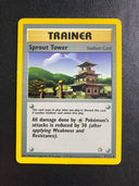 Pokemon Sprout Tower 97/111 neo genesis MP/LP