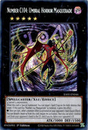 Yugioh Number C104: Umbral Horror Masquerade RA05-EN046 NA Print Secret Rare NM