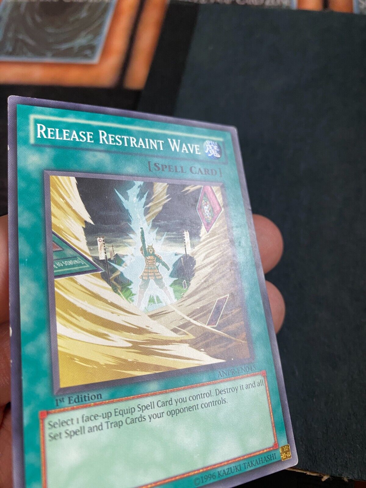 Yugioh Release Restraint Wave ANPR-EN045 Common 1st Edition HP/MP