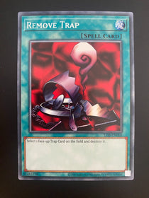 Yugioh Remove Trap LOB-EN060 Common Unlimited Edition NM/MINT