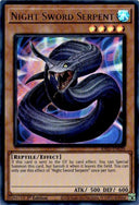 Yugioh Night Sword Serpent RA05-EN020 NA Print Ultra Rare 1st Edition NM