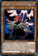 Yugioh Blackwing - Vayu the Emblem of Honor BLCR-EN060 Secret Rare 1st Ed NM