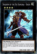 Yugioh Shadow of the Six Samurai - Shien SPWA-EN012 Super Rare 1st Ed VLP/NM