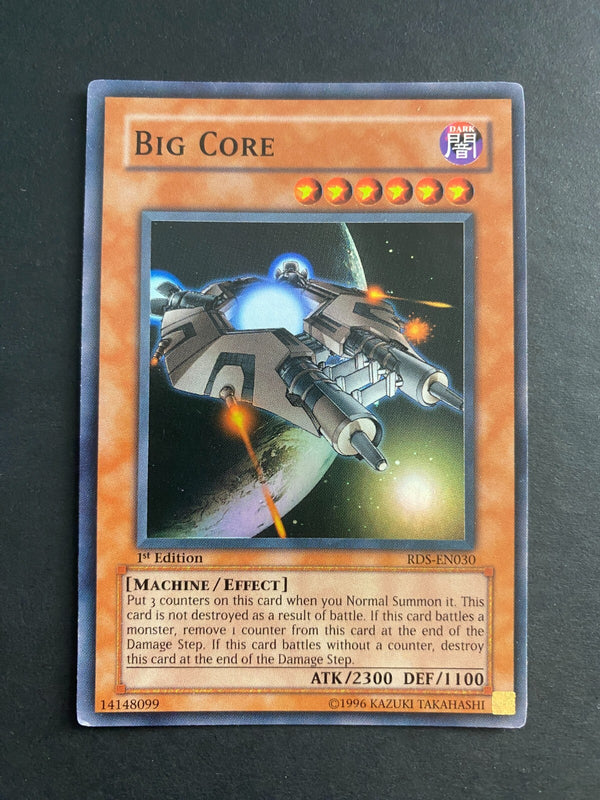 Yugioh Big Core RDS-EN030 Super Rare 1st Edition MP
