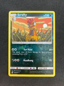 Pokemon Scrafty 138/236 Unified Minds Reverse Holo NM