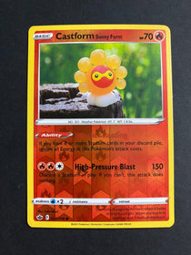 Pokemon Castform Sunny Form 022/198 Chilling Reign Reverse Holo NM