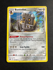 Pokemon Bastiodon 110/189 Astral Radiance Holo LP