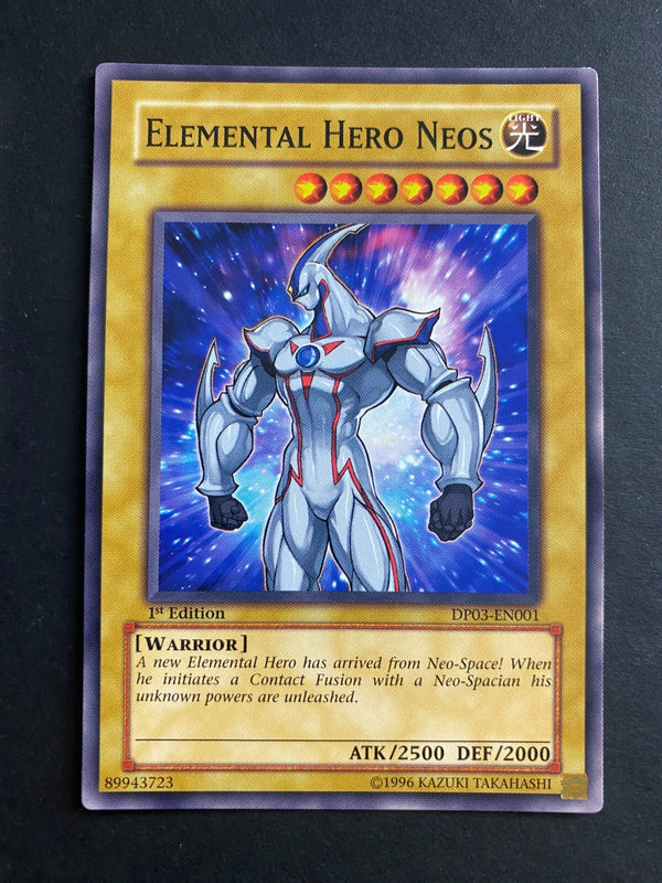Yugioh Elemental Hero Neos DP03-EN001 Common 1st Edition MP