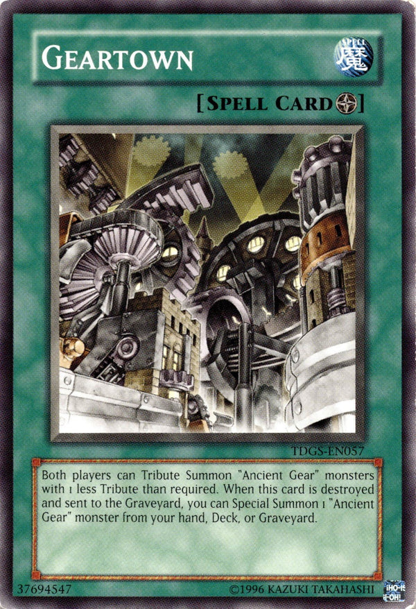 Yugioh Geartown TDGS-EN057 Common Unlimited Edition MP