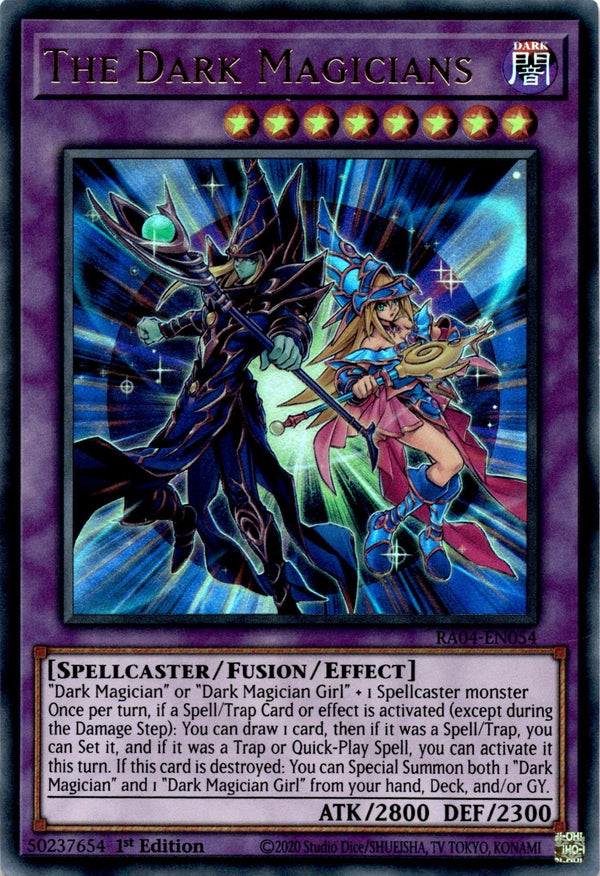 Yugioh The Dark Magicians RA04-EN054 Ultra Rare 1st Edition NM