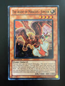 Yugioh The Agent of Miracles - Jupiter SDLS-EN003 Super Rare 1st Edition HP