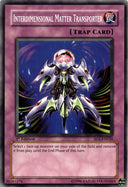 Yugioh Interdimensional Matter Transporter SD1-EN026 Common 1st Edition LP
