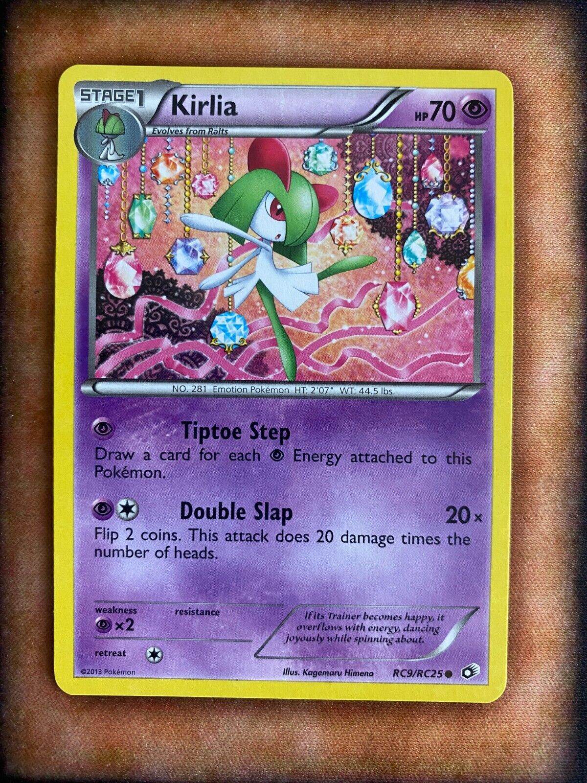 Pokemon Kirlia RC9/RC25 Radiant Collection Holo VLP/NM