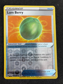 Pokemon Lum Berry 168/202 Sword Shield Reverse Holo NM-MINT