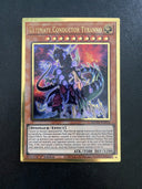 Yugioh Ultimate Conductor Tyranno MGED-EN014 Premium Gold Rare 1st Edition NM