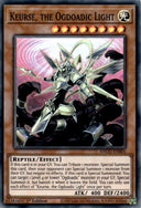Yugioh Keurse, the Ogdoadic Light ANGU-EN005 Super Rare 1st Edition LP