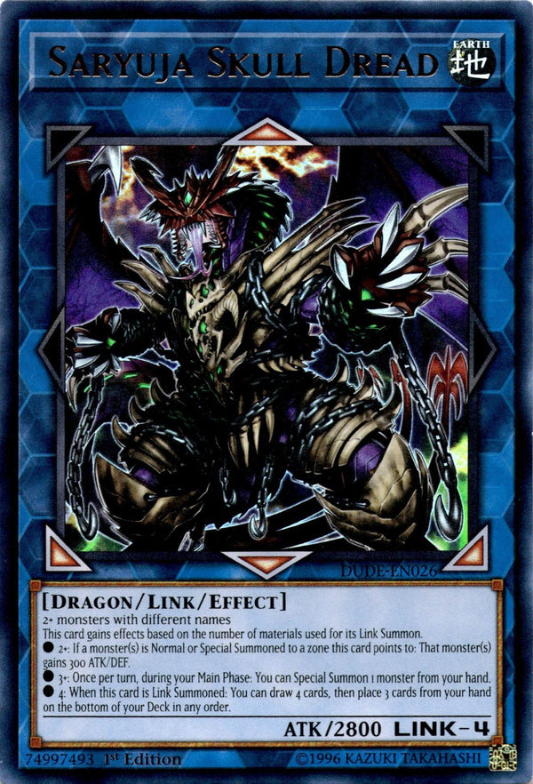 Yugioh Saryuja Skull Dread DUDE-EN026 Ultra Rare 1st Edition NM