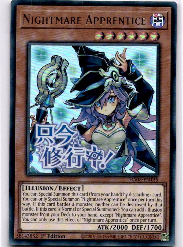 Yugioh Nightmare Apprentice RA05-EN135 Ultra Rare 1st Edition NM