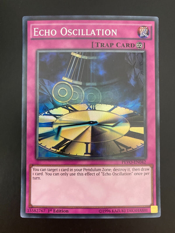 Yugioh Echo Oscillation PEVO-EN042 1st Edition NM-MINT