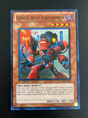 Yugioh Genex Ally Volcannon HA04-EN004 Super Rare 1st Edition MP