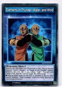 Yugioh Elements of Thunder, Water, and Wind SGX2-ENS10 Common 1st Edition NM