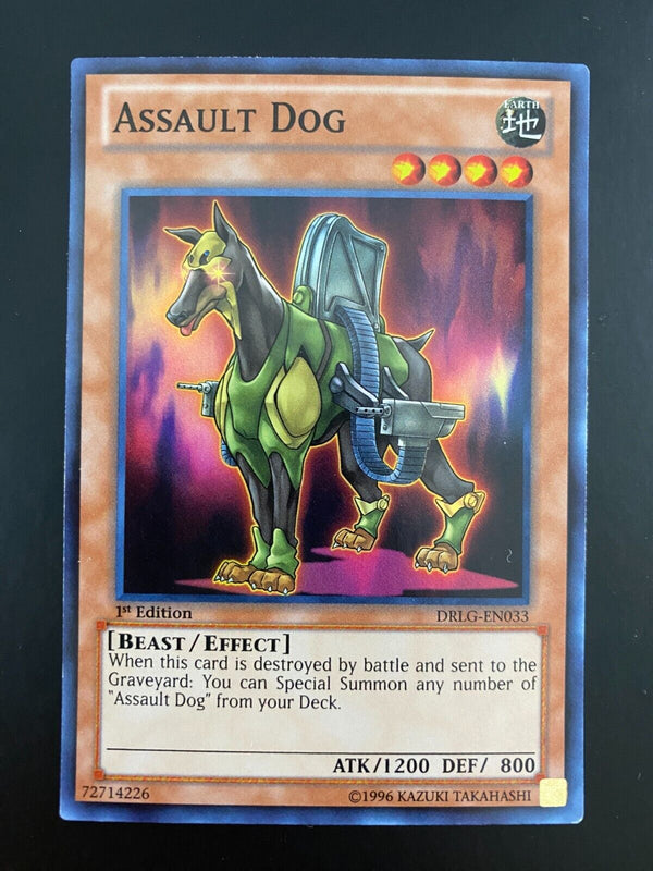 Yugioh Assault Dog DRLG-EN033 1st Edition NM