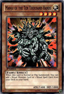 Yugioh Manju of the Ten Thousand Hands LCYW-EN250 Common 1st Edition NM