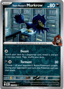 Pokemon Team Rocket's Murkrow 127/182 Destined Rivals Reverse Holo NM