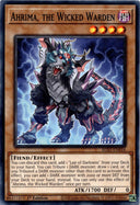 Yugioh Ahrima, the Wicked Warden EGS1-EN016 Common 1st Edition NM