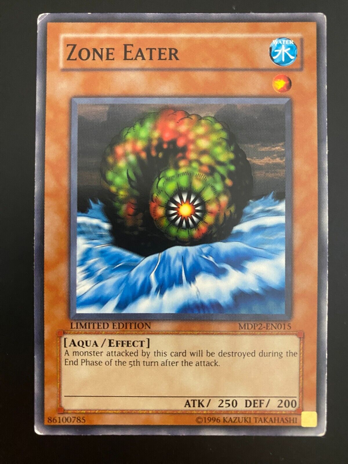 Yugioh Zone Eater MDP2-EN015 Limited Edition Common MP