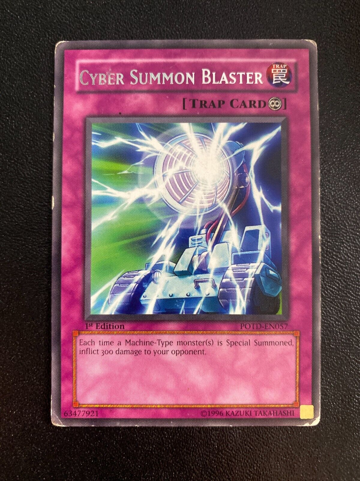 Yugioh Cyber Summon Blaster POTD-EN057 Rare 1st Edition HP