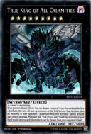 Yugioh True King of All Calamities MYFI-EN049 Super Rare 1st Edition NM