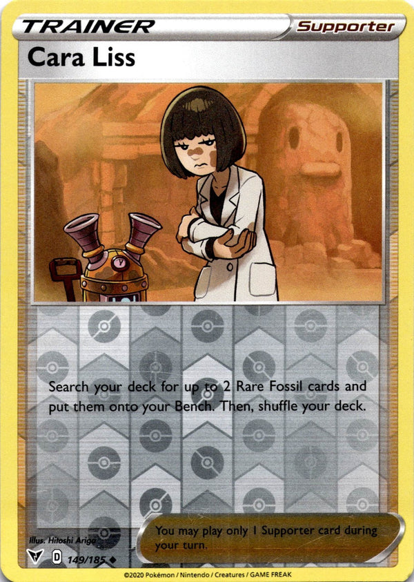Pokemon Cara Liss 149/185 Vivid Voltage Reverse Holo VLP/NM