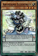 Yugioh Archfiend Eccentrick PEVO-EN026 Super Rare 1st Edition LP